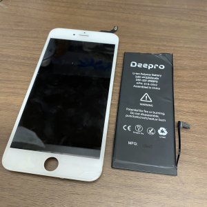 iPhone6S+  液晶パネル交換 バッテリー交換修理