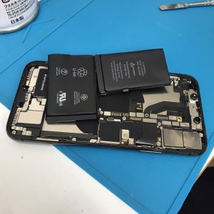 iPhone X バッテリー交換