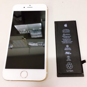 iPhone6s バッテリー交換