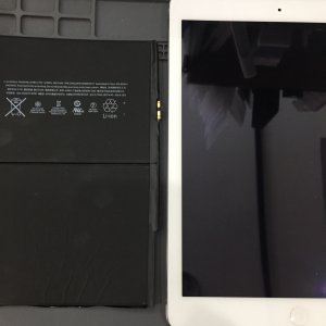 iPadAir　バッテリー交換