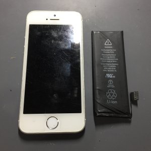 iPhone6S　バッテリー交換
