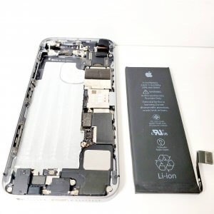 iphoneSE バッテリー交換