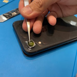 iPhoneXR　アウトカメラレンズ交換