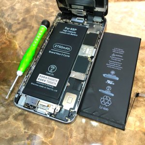 iPhone6プラス バッテリー交換