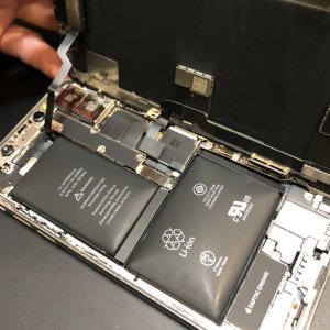 iPhone X バッテリー交換