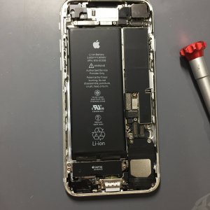 iPhone7 バッテリー交換