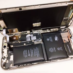 iPhone X バッテリー交換