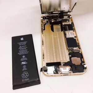 iPhone6 バッテリー交換