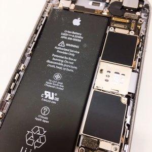 iPhone6 バッテリー交換