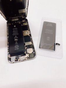 iphone6s バッテリー交換