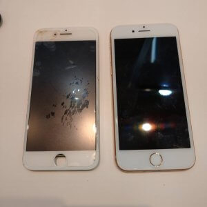 iPhone8液晶交換修理