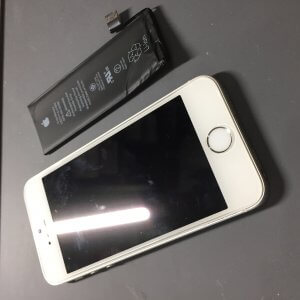 iPhoneSE バッテリー交換
