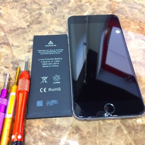 iPhone6+ バッテリー交換