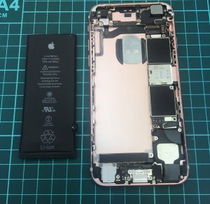 iPhone6S バッテリー交換