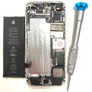 iPhoneSE バッテリー交換