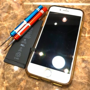 iPhone7 バッテリー交換