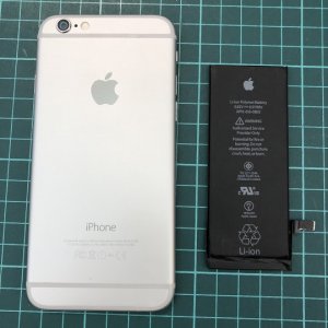 iPhone6 バッテリー交換の修理実績