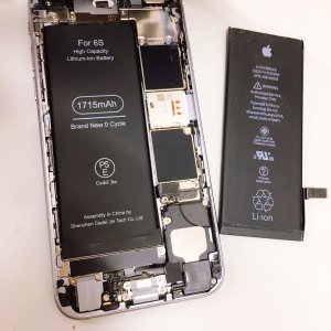 iPhone6S バッテリー交換