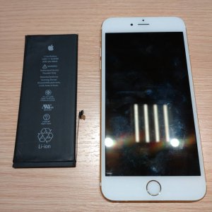 iPhone6SPlus　バッテリー交換修理