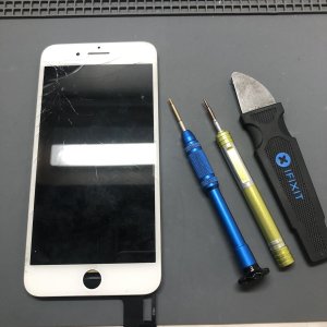 iPhone7Plus パネル交換