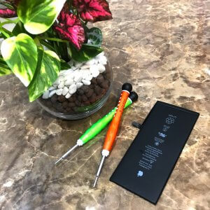 iPhone7plus バッテリー交換