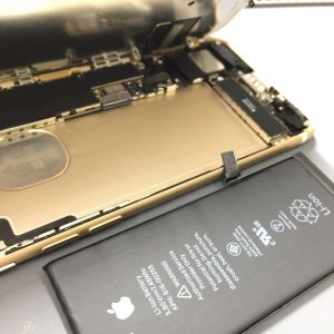 iPhone7　バッテリー交換