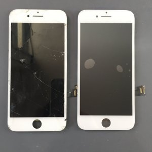 iPhone8　ガラスパネル交換