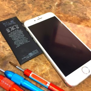 iPhone6 バッテリー交換