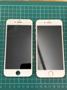 iPhone8 パネル交換