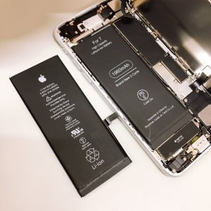 iPhone7 バッテリー交換