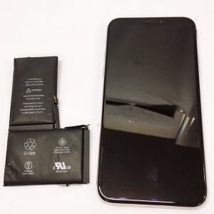 iPhoneX バッテリー交換