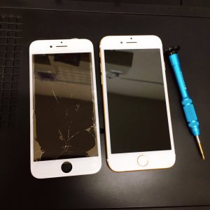 iPhone7 フロントパネル交換