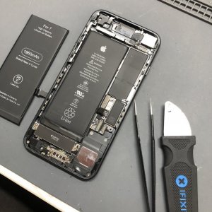 iPhone7 バッテリー交換
