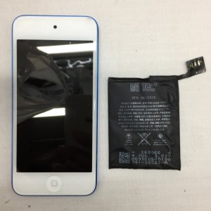 iPod touch　バッテリー交換