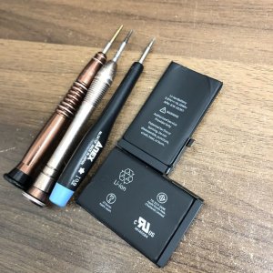 iPhoneXバッテリー交換