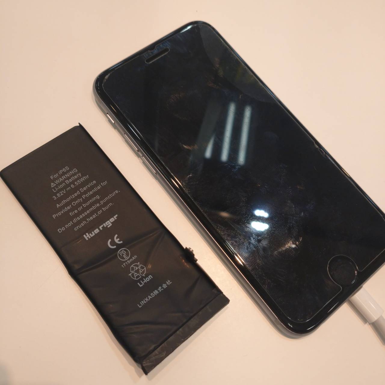 iPhone6S バッテリー交換修理