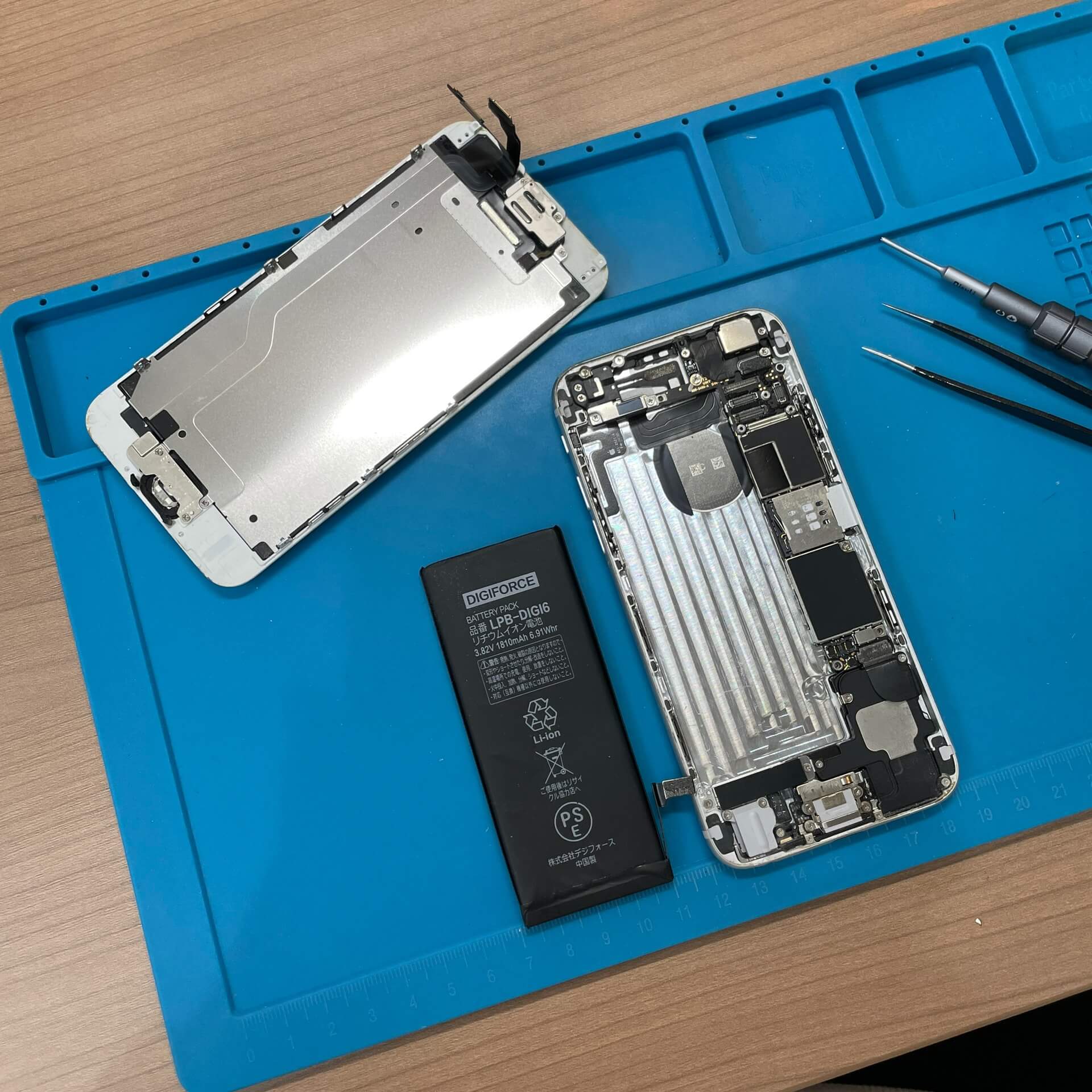 iPhone6 バッテリー交換