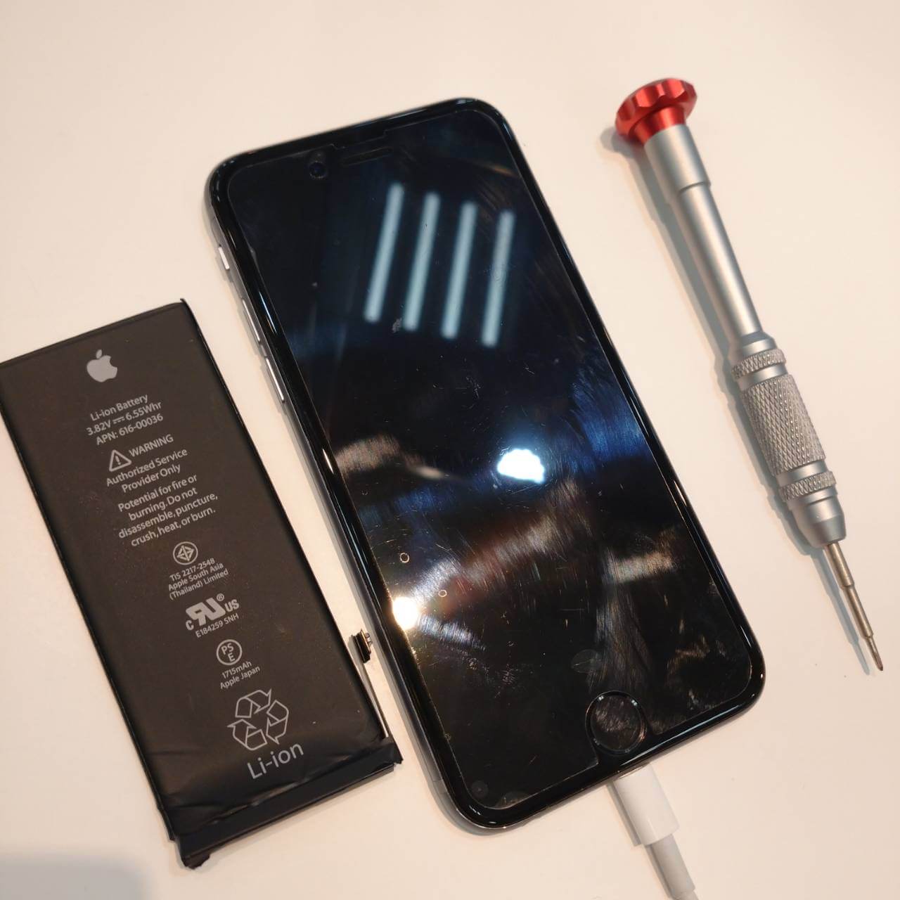 iPhone6S バッテリー交換修理