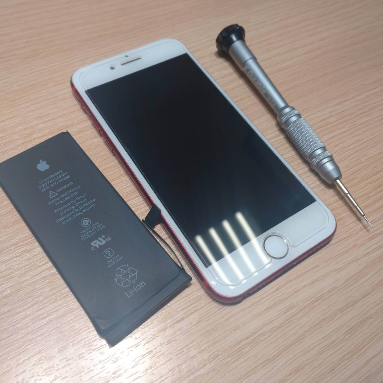 iPhone7バッテリー交換修理
