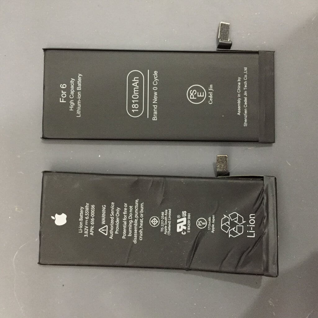 iPhone6バッテリー交換