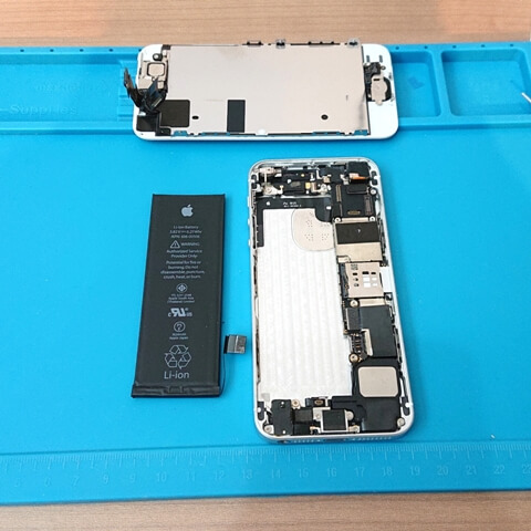 iPhoneSE バッテリー交換