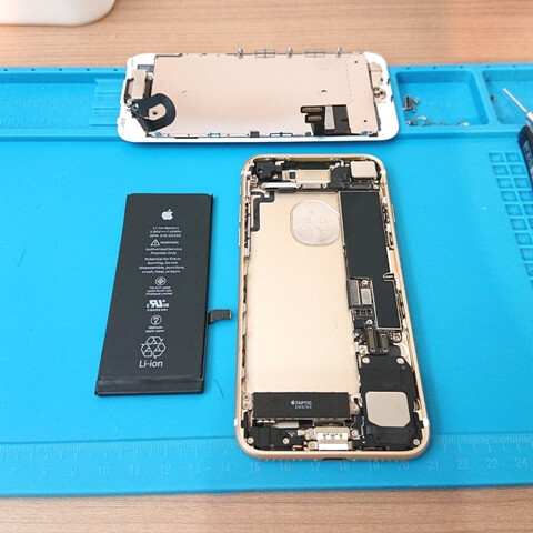 iPhone7 バッテリー交換