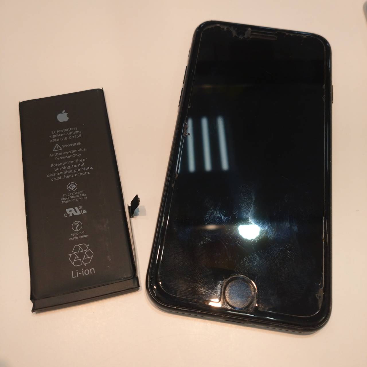 iPhone7バッテリー交換修理