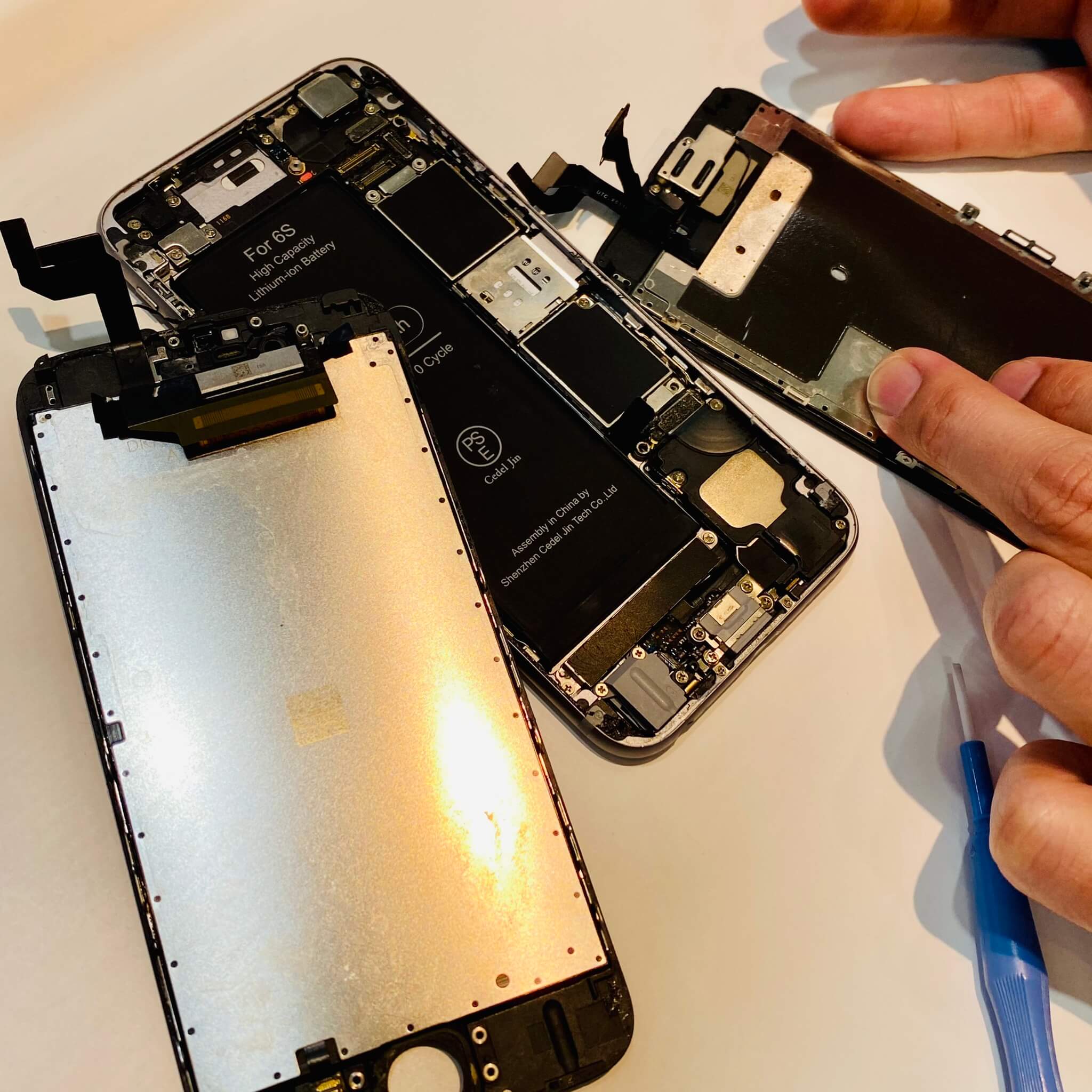 iPhone6sパネル交換修理