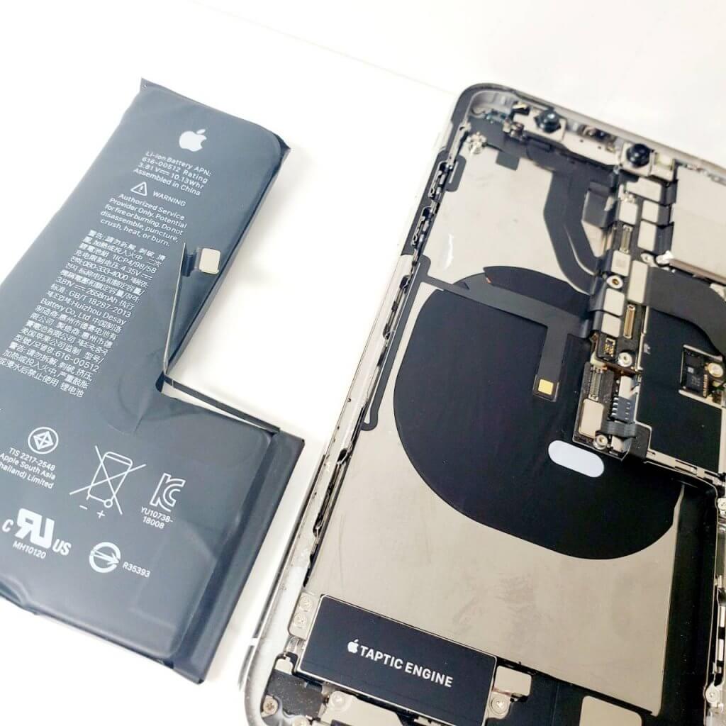 iPhone X バッテリー交換