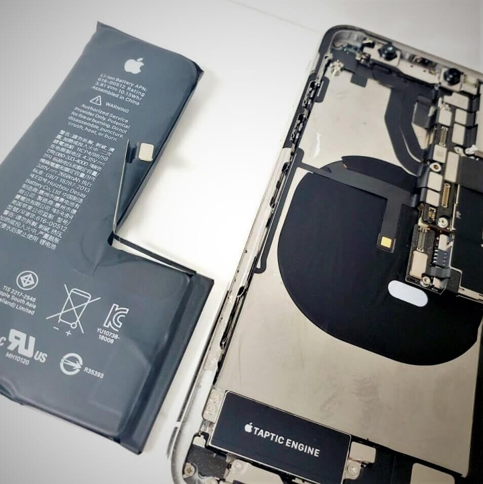 iPhone X バッテリー交換