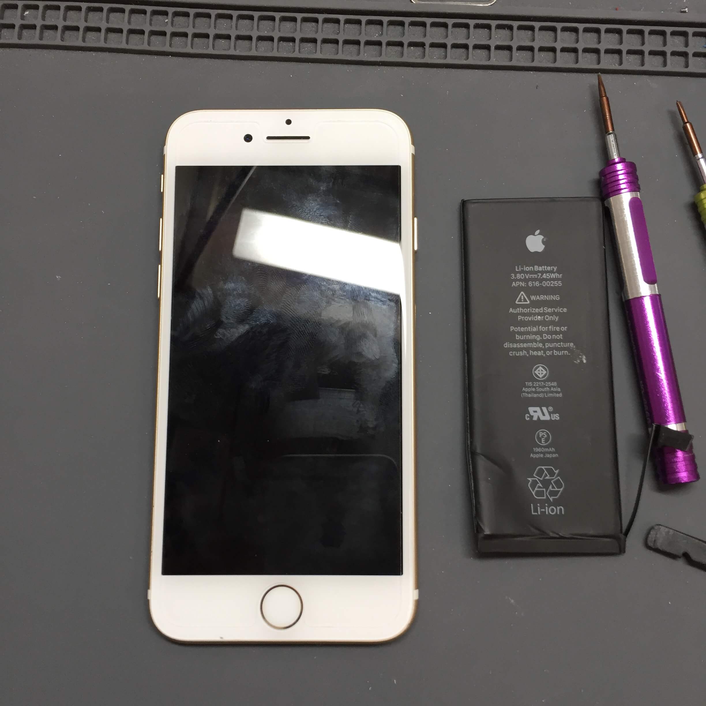 iPhone6 バッテリー交換