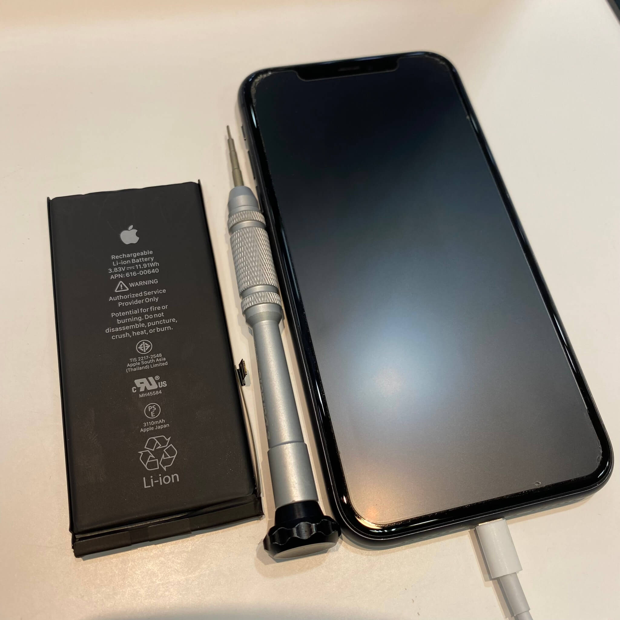 iPhone11バッテリー交換修理