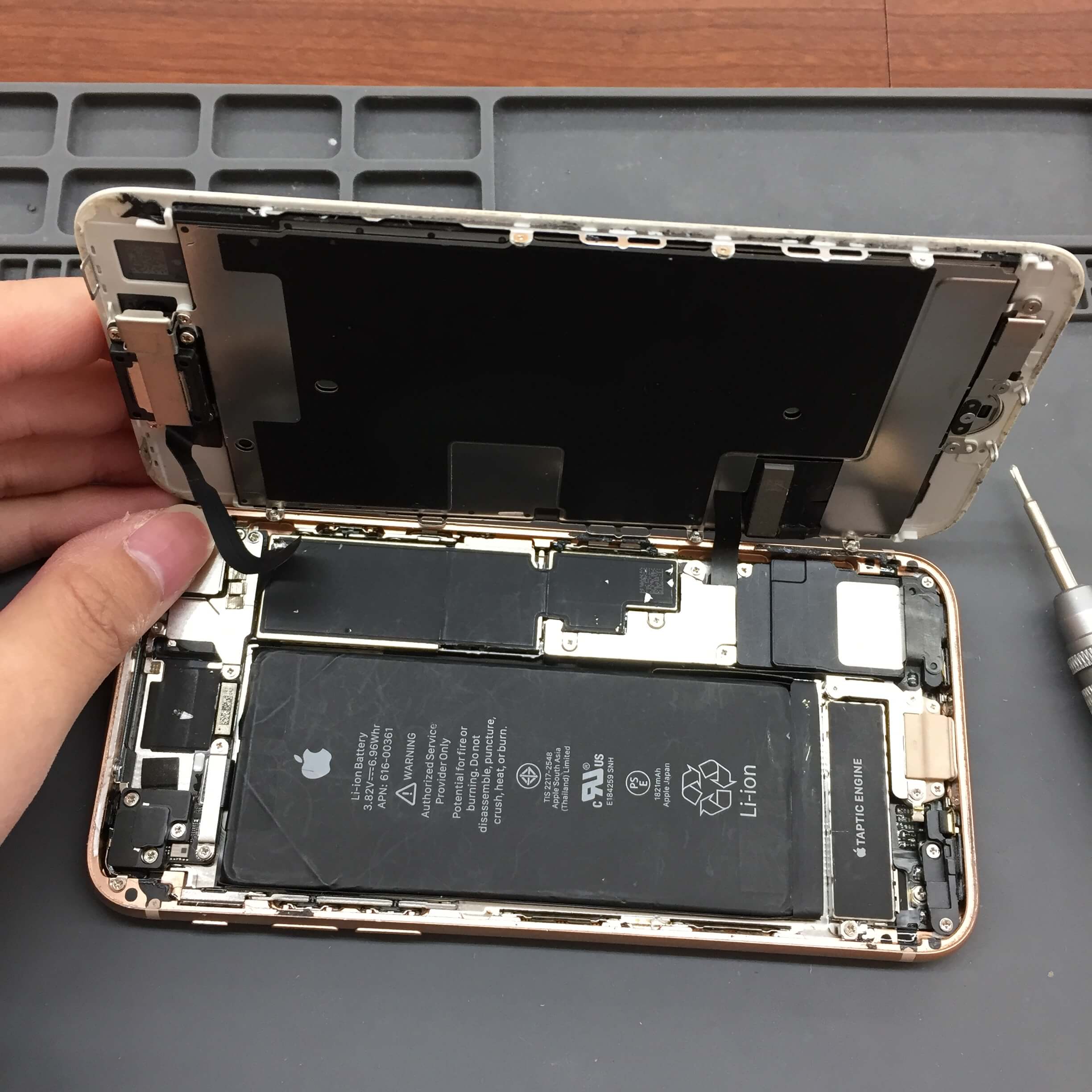 iPhone 8 液晶交換
