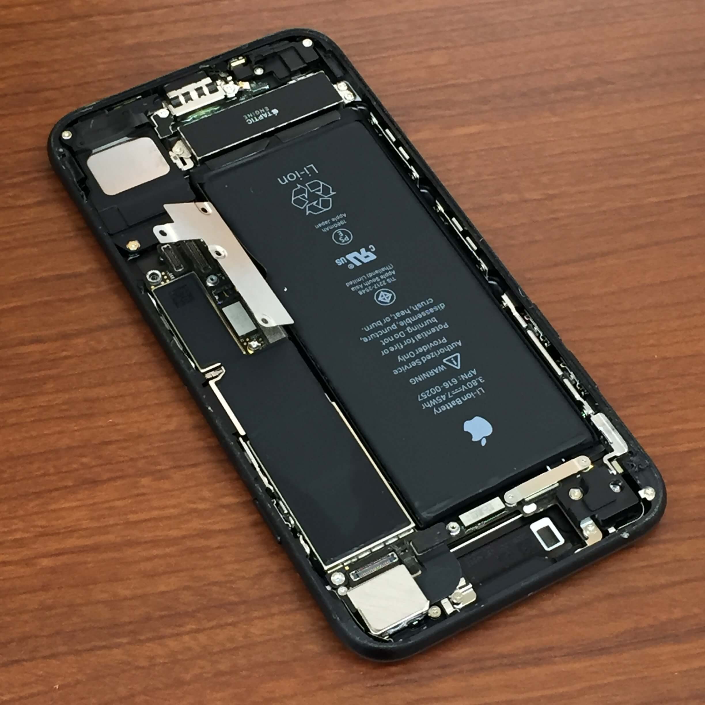 iPhone7 バッテリー交換